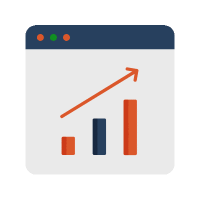 Graph Icon Animated